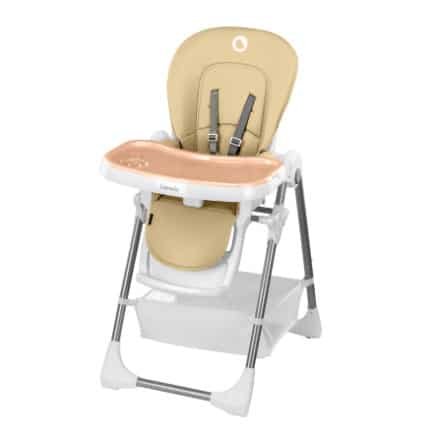 Chaise haute pour bebe-beige- lionelo